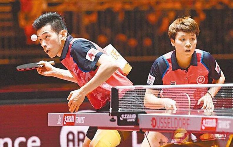 日本对中国香港乒乓球比赛