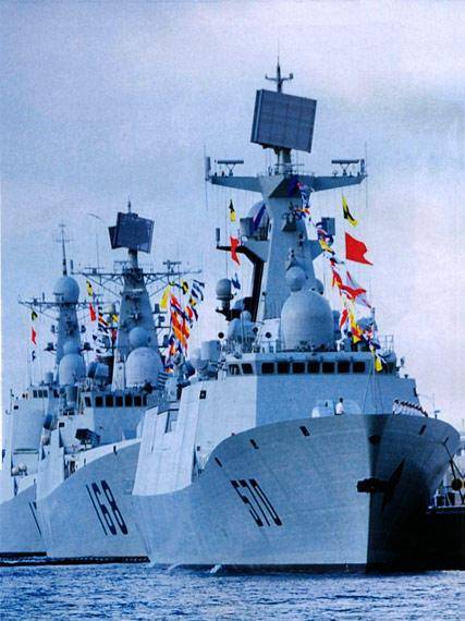 日韩海军vs中国海军的相关图片