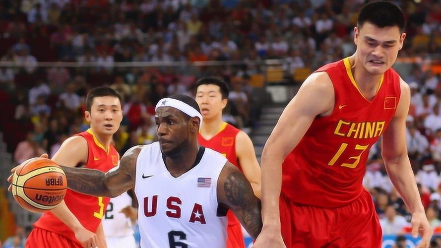 美国U篮球VS中国的相关图片